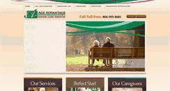 Desktop Screenshot of ageadvantage.com